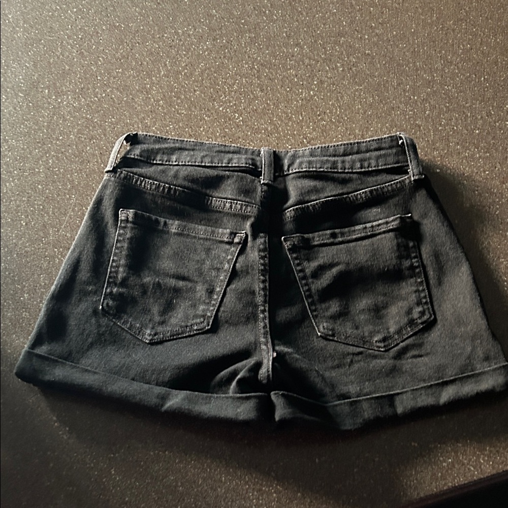 Old Navy Women's Dark Denim Shorts - Picture 2 of 3